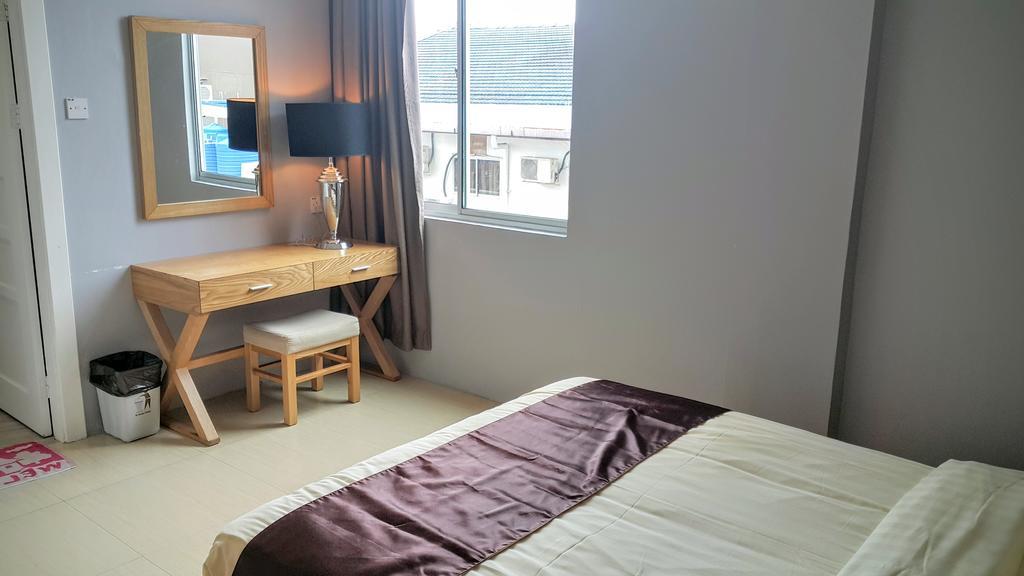 Residence 21 Boutique Inn Miri Exterior foto